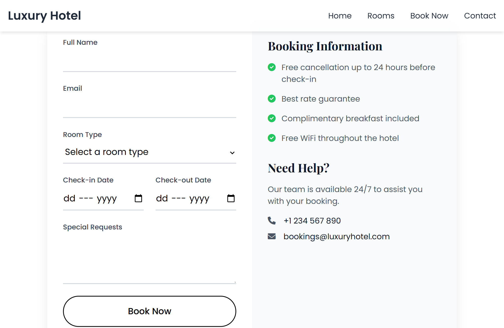 Hotel Book Now