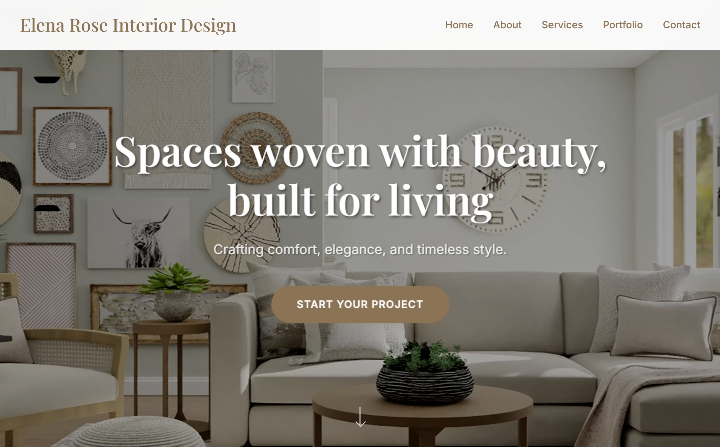 Hotel Landing Page